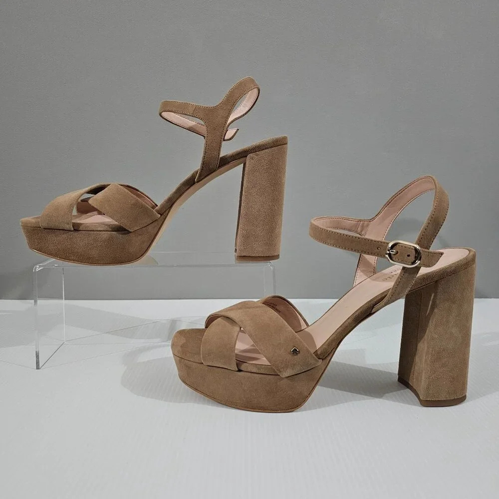 Kate Spade Delphi Platform Sandal Block Heel Shoe… - image 2